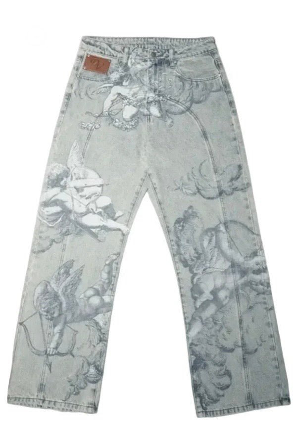 CUPID ANGEL Baggy Jeans